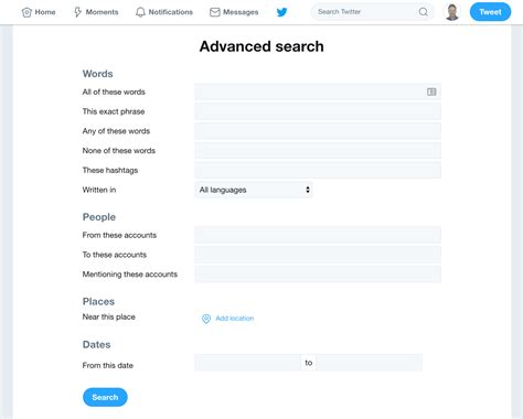 Twitter advanced search likes.  View Twitter Profiles, search users and vie...