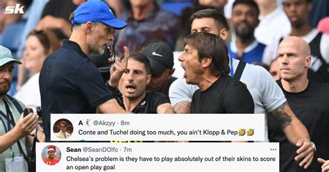 Twitter explodes as Chelsea and Tottenham share the spoils in entertaining 2 2 draw 