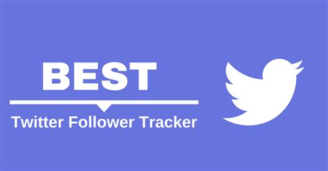 Twitter followers tracker. 