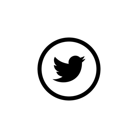 Twitter icon vector graphic free