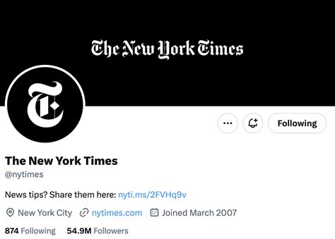 Twitter pulls check mark from main New York Times account