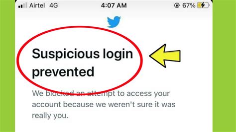 Twitter suspicious login attempt. .  ...