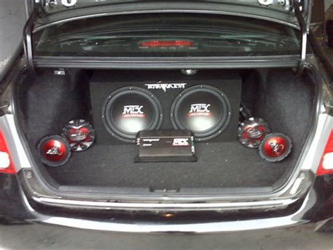 Two 12 inch subs. May 24, 2022 · Specs. RMS Power: 800 watts Frequency Range: 2 to 3,000 hertz Sensitivity: 90 dB Pros. Low price; High RMS power output; Rubber suspension and magnet boot; Cons. Sound quality isn’t as good as ... 