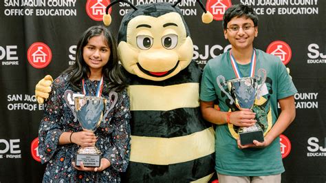 Two Bay Area students declared co-champions at state spelling bee