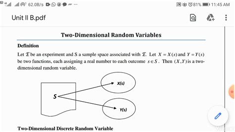 Two Dimensional Random Variables