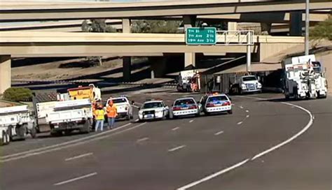 Two Hospitalized after Rollover Semi-Truck Accident on Interstate 10 [Phoenix, AZ]
