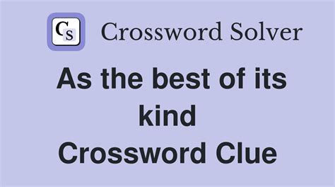 Two Of A Kind. - Crossword Clue Answers - Crossword Solver