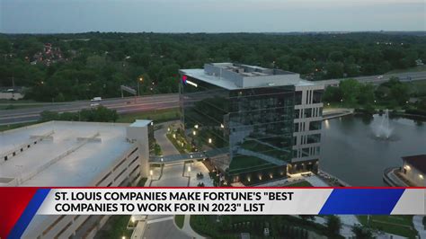 Two St. Louis-area companies praised among Fortune's '100 Best To Work For'