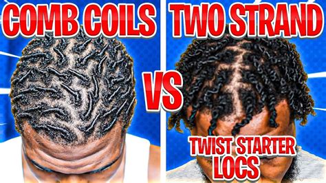 Two Strand Twist Vs Comb Coils, I just figured I should've went