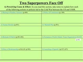 Two Superpowers Face Off Guided Answers