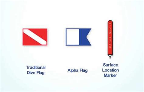 Two Types of Diver Down Flags and How They Look Like - Diving L…