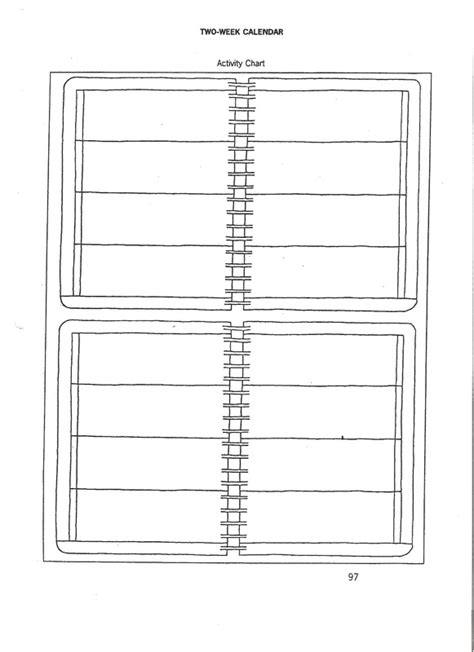 Two Week Calendar American Sign Language ISD 742