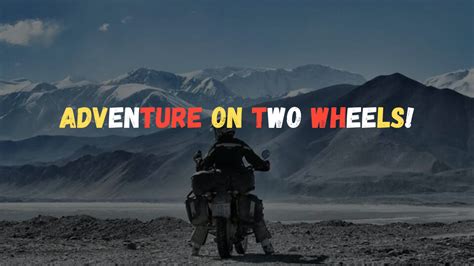 Two Wheels To Adventure 1st Edition