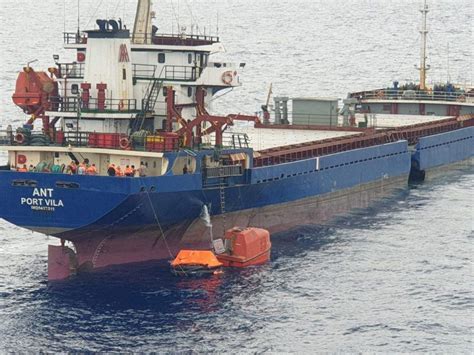 Two cargo vessels collide off Greek island, near Turkey