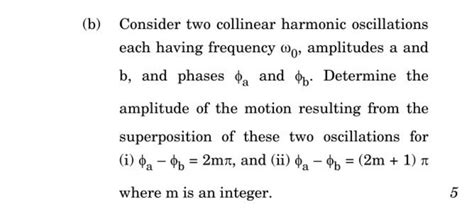 Two collinear harmonic oscillations.  Energy of Vibrating String.  (1) Oscillati...