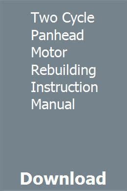 Two cycle panhead motor rebuilding instruction manual. - No second chance a reality based guide to self defense.