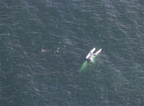 Two dead after plane crashes into ocean off Half Moon Bay coast
