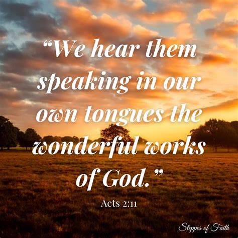 Two different types of speaking in tongues. One to God, and the …