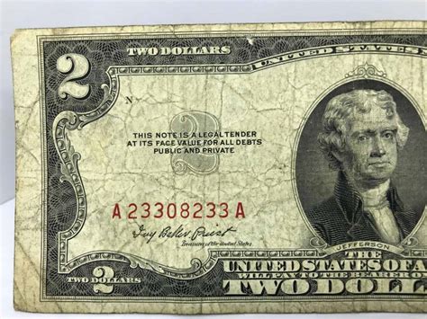 Two dollar bills worth $20 000. 2003 and 2003a $2 bills are regularly available from any large bank. Even in uncirculated condition, these modern two dollar bills do not carry any premiums above the face value of $2. The one small exception to this face value rule is that 2003a star notes in a pack of 100 do trade for about $400 per pack. That is a premium of double face value. 