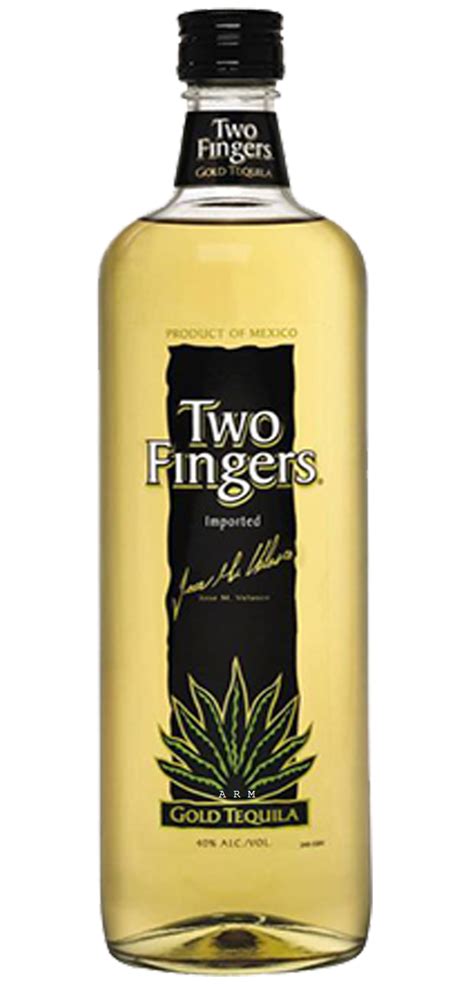 Two fingers tequila. Tequila Two Fingers Gold là một loại tequila có màu vàng đậm, được sản xuất từ 100% agave xanh và được ủ trong thùng gỗ sồi ít nhất 6 tháng. Đây là một loại tequila giá rẻ và phổ biến, thường được sử dụng để pha chế các loại cocktail. 