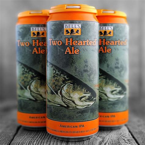 Two hearted ale. Two Hearted Ale is named for a river that drains into Lake Superior (there’s a picture of a brook trout on the label). The beer debuted in 1997, long before double dry-hopping and the haze craze. 