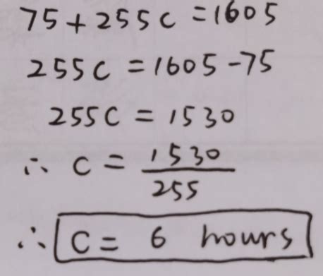 Two hundred fifty five dollars Math Summary