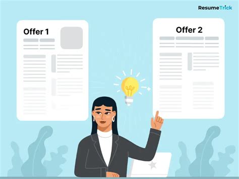 Two job offers at the same time.  Read business reports and watch industry-specific ...