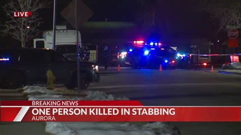 Two killed in Aurora double stabbing on Monday