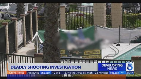 Two killed in Newhall apartment complex shooting