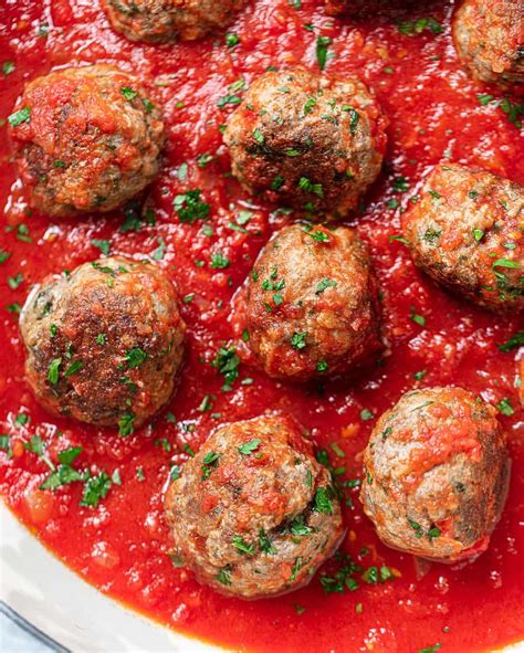 Two meatballs. Directions. Form pork sausage into small 1/2-inch meatballs using a small scoop. Fill a skillet with enough water to make a 1-inch depth; bring to a boil, reduce heat to medium-low, and simmer. Cook meatballs in the simmering water until cooked through, about 15 minutes. Remove meatballs with a slotted spoon … 