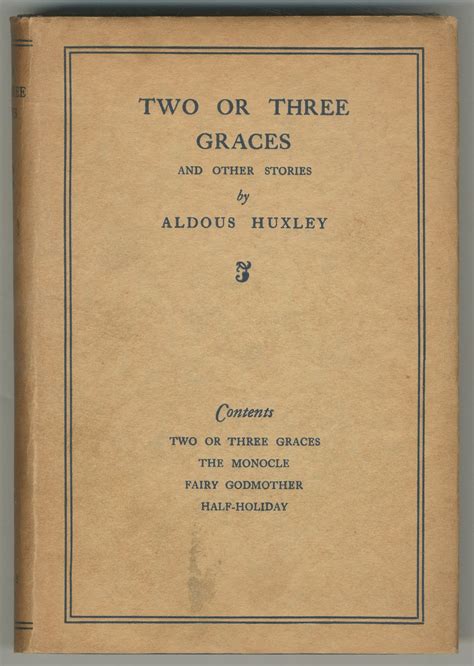 Two or Three Graces And Other Stories