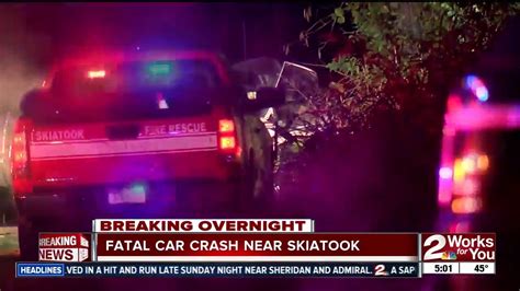 Two people dead after car accident in Skiatook - YouTube