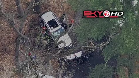 Two people taken to hospital after crash in Topsfield