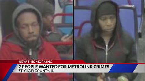 Two people wanted for MetroLink crimes
