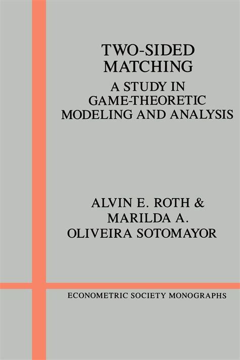 Two sided matching a study in game theoretic modeling and analysis econometric society monographs. - 2012 infiniti qx56 factory service manual.