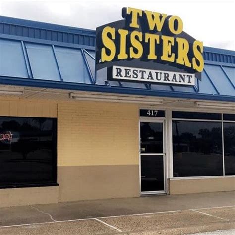 Two sisters restaurant. The Court of Two Sistersâ€™ location at 613 Royal Street once housed a governor of colonial Louisiana, later becoming the home of Bertha and Emma Camors, the two sisters after whom the Fein Family's landmark restaurant is named. The sisters owned a â€œnotionsâ€ shop here, selling imported Parisian perfume and other niceties for New ... 
