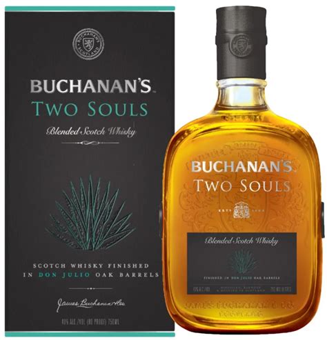 Two souls buchanan's. Finished in Don Julio oak barrels. Users have rated this product 5 out of 5 stars. The question of whether whisky came to Scotland from Ireland or vice versa is a much-debated topic. ... Stores and prices for 'Buchanan's Two Souls Blended Scotch Whisky' | tasting notes, market data, where to buy in NJ, USA. 