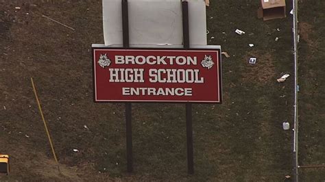 Two teens stabbed outside Brockton High School