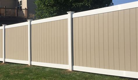 Two tone vinyl fence. Things To Know About Two tone vinyl fence. 