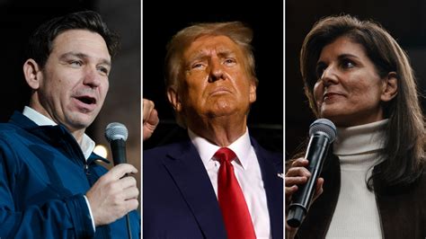 Two weeks out from the caucuses, DeSantis-Haley rivalry dominates airwaves as Trump maintains front-runner status