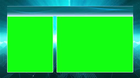 Two window Green Screen Template Design By TM Graphics YouTube
