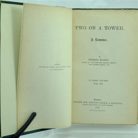 Download Two On A Tower By Thomas Hardy
