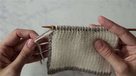 TwoColor Double Knitting Tutorial Purl Soho YouTube