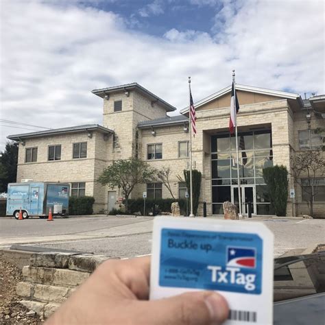 May 1, 2024 · At the following DPS Driver License Offices in Central Texas, where TxTag customer service representatives are available to assist you with getting a TxTag or managing an existing account, weekdays from 8 a.m. - 5 p.m.: 1070 Westinghouse Rd, Georgetown, TX 78626; 216 E Wells Branch Pkwy, Pflugerville, TX 78660; 119 Conrads Lane, New Braunfels ....