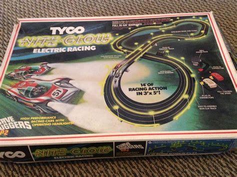 1 TYCO Mattel 1/8 6" Radius Inside Curve HO Slot Car Track Fits 1975 Through Now. $7.99. 8 pc Mattel TYCO 1-Lane Loop HO Slot Car Tracks #5879X. $8.99. TYCO HO Slot Car CRISS CROSS OVER & CURVE Race Track Add ON Lane Changer. $6.29. "2 TYCO 9"" STRAIGHT ADAPTER TRACKS Old TYCO to New 6712 Rare TycoPro to Mattel".. Tyco slot car race tracks