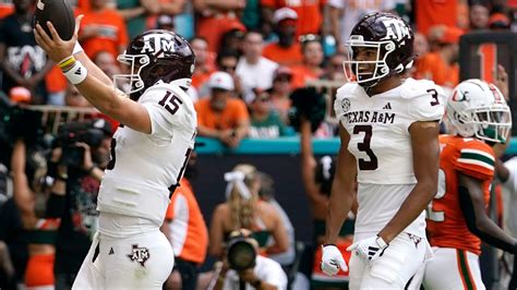 Tyler Van Dykes throws 5 TD passes in Miami’s statement 48-33 win over No. 23 Texas A&M