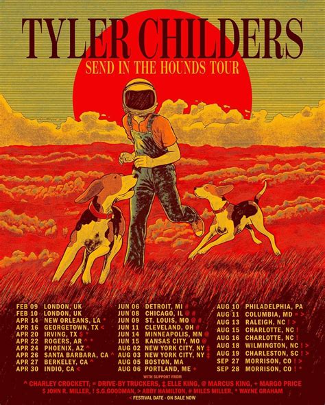 Tyler childers tour setlist. Tyler Childers Concert Set List 2023 · Playlist · 18 songs · 520 likes. 