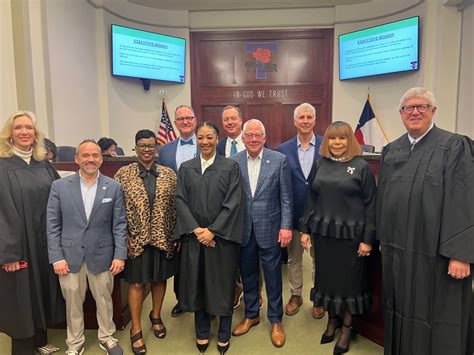 Tyler county judge.  The additional judges were appointed for additional judi...