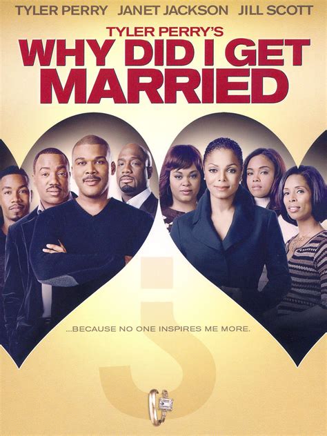 Tyler perry why did i get married too. Currently you are able to watch "Why Did I Get Married?" streaming on Netflix, Starz Apple TV Channel, Bet+ Amazon Channel, Netflix basic with Ads, BET+ Apple TV channel. It is also possible to buy "Why Did I Get Married?" on Apple TV, … 