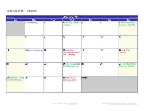 Typable Calendar